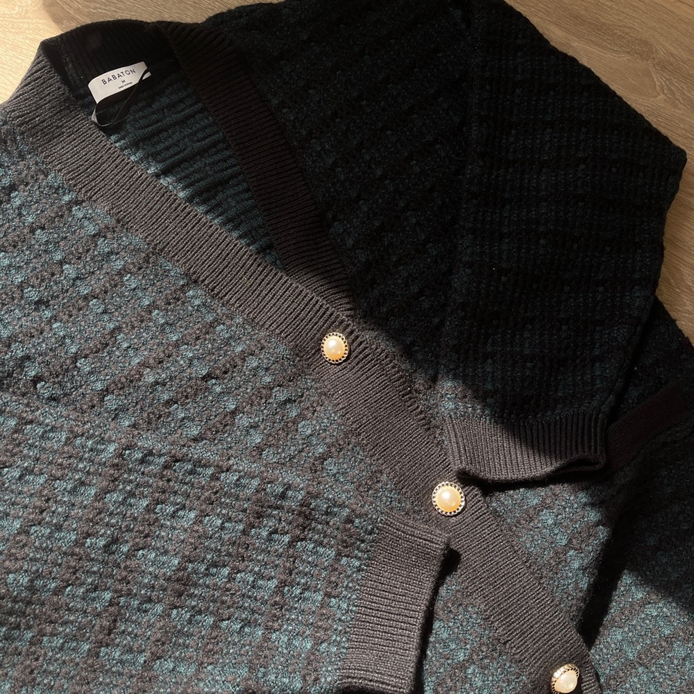set - aritzia babaton lacer cardigan and salvatore skirt - Picture 5 of 5